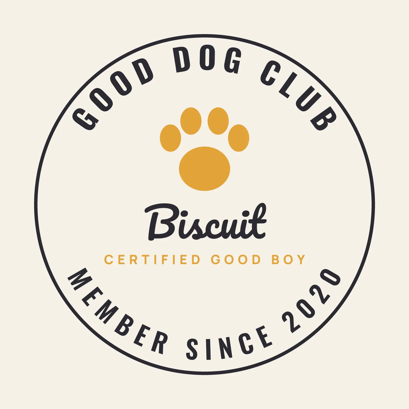 Good Dog Club: Biscuit, Vessim example design