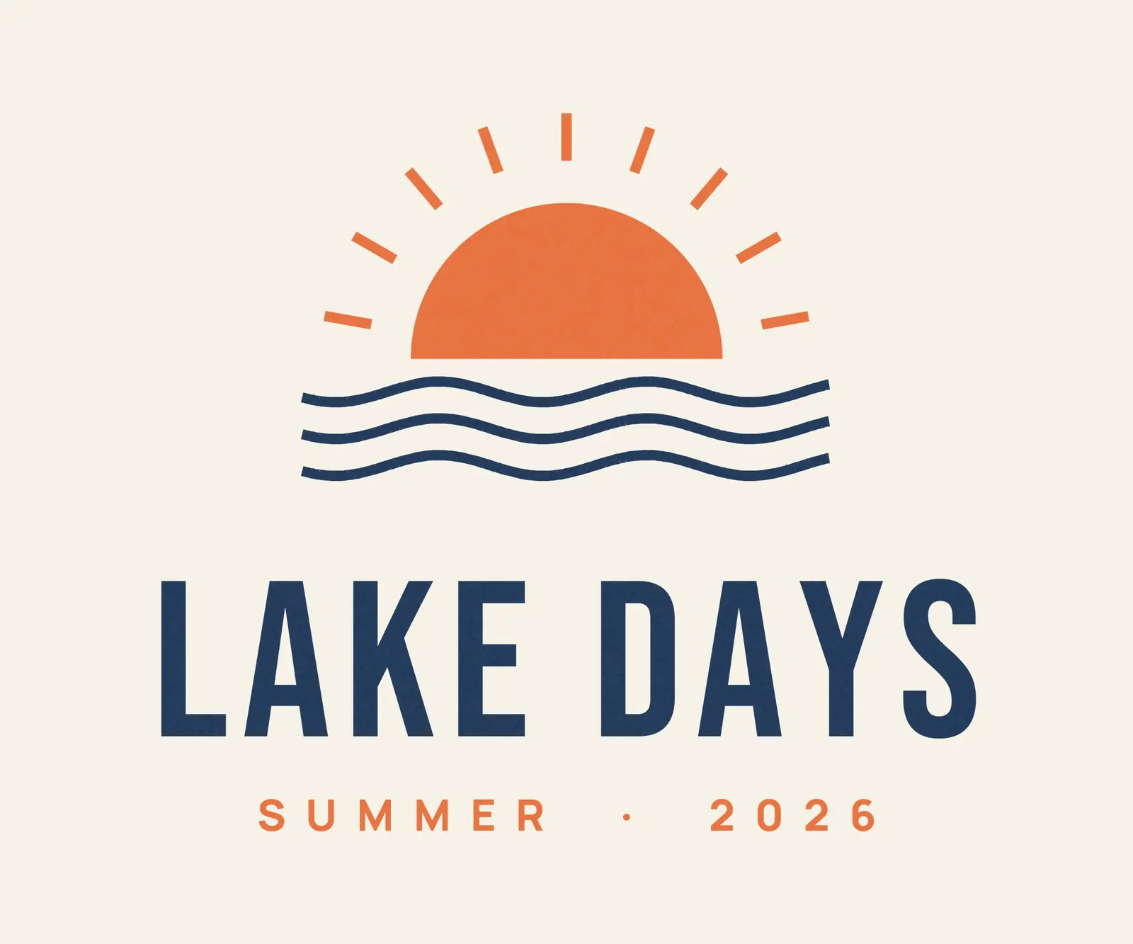 Lake Days, Vessim example design