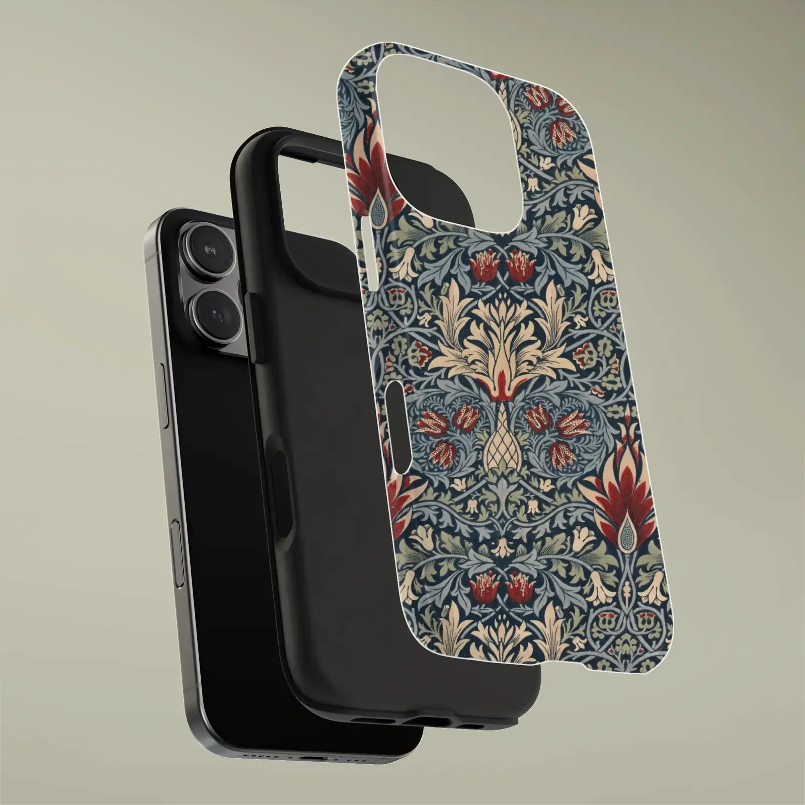 Snakeshead by William Morris, printed on a phone case