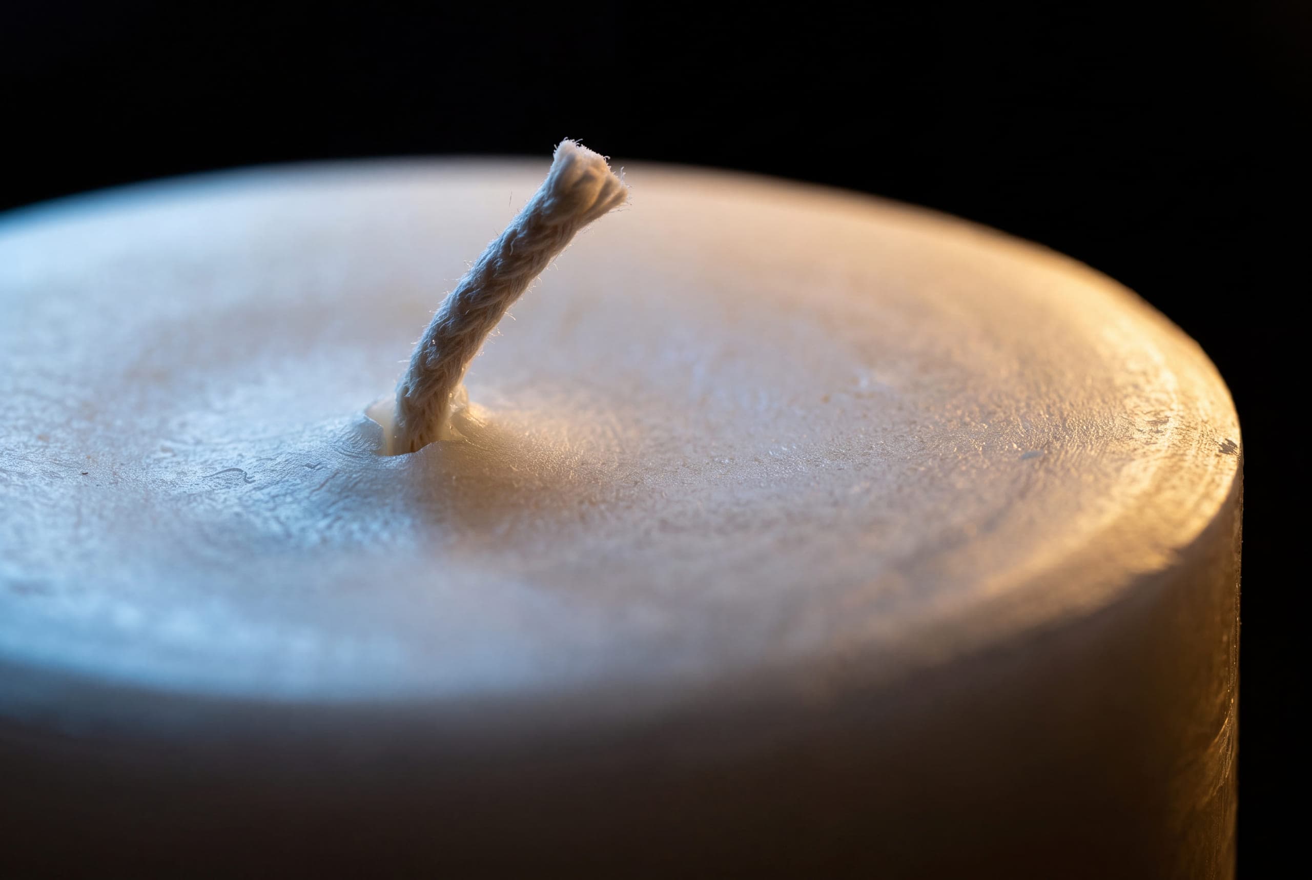 Macro study of soy wax